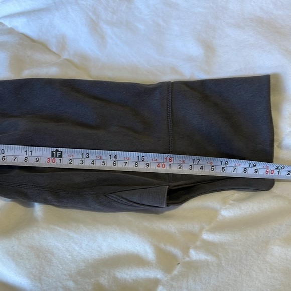 Le Chateau Gray Faux Suede Over the Knee Boots with Stiletto Heel Size 38 - Picture 14 of 16